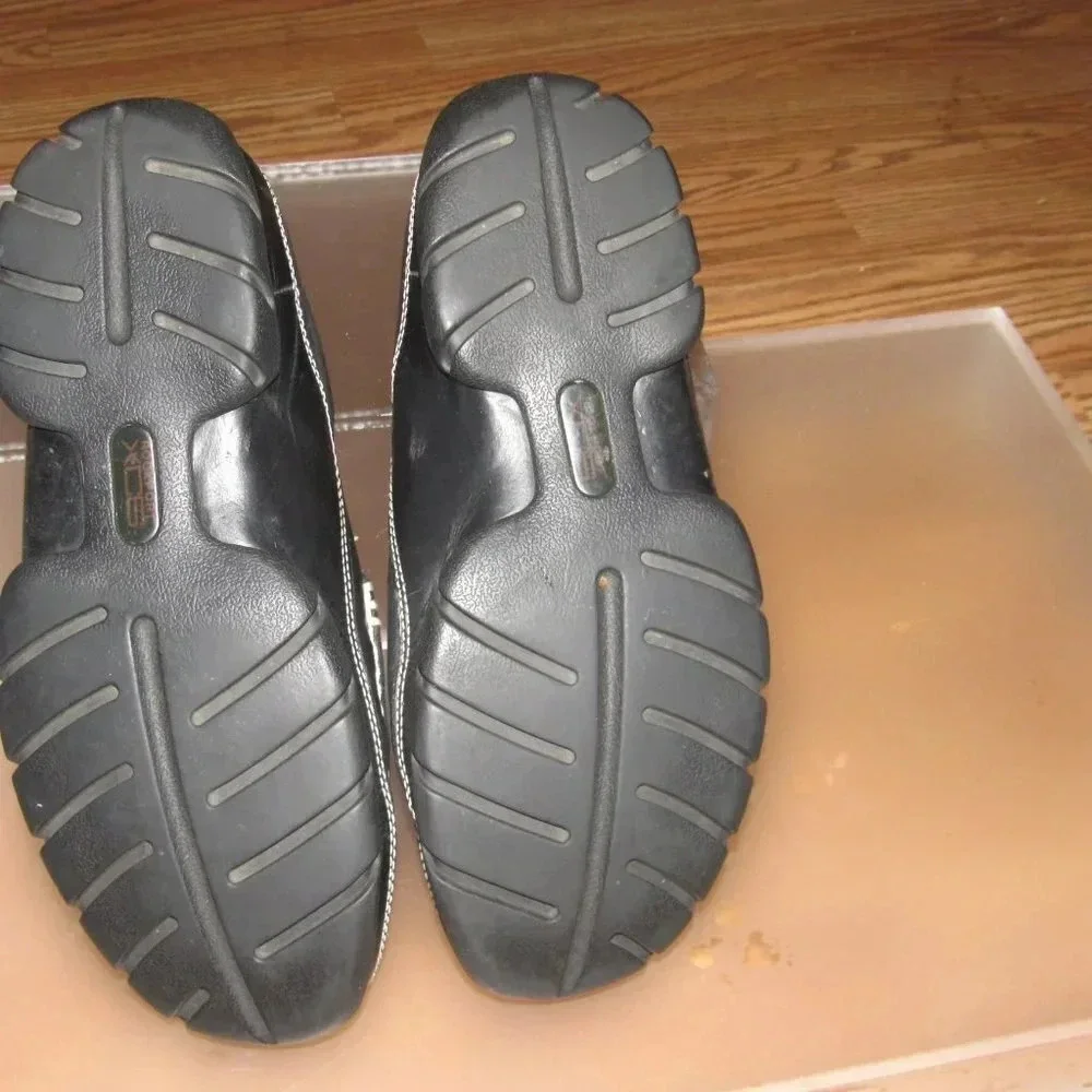 ROCKPORT XCS Leather Men’s Slip-On Loafer Black Shoes Size 9M